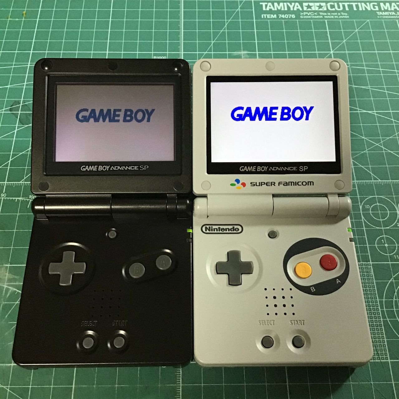 GBA SP バックライト液晶 IPS V2 高輝度 ゲームボーイアドバンスSP 