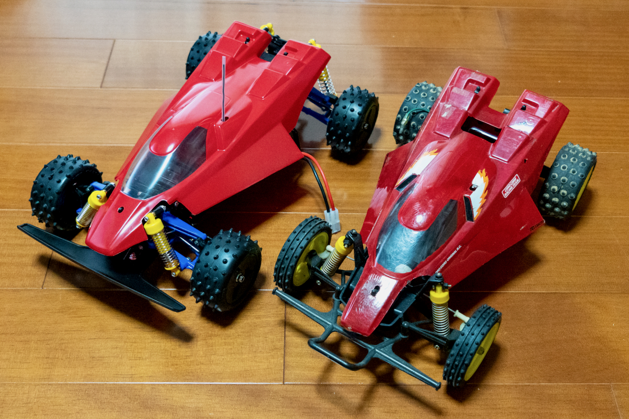 RC「ファイヤードラゴン」②組み立て/RC “Fire Dragon”② | ミニ四記